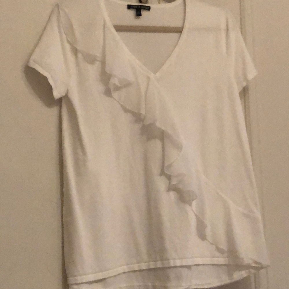 Women’s fun white size large top